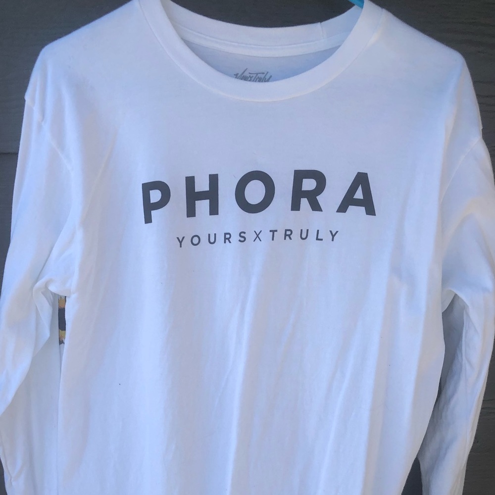 Yours truly forever long sleeve tee
